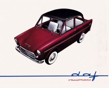 DAF произвеждали и автомобили, и то не какви да е, но преди 55 години