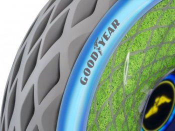 Goodyear представя Oxygene, концептуална автомобилна гума, която е проектирана да поддържа по-чисто и по-удобно придвижване в града 