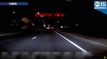 Видео от фаталния инцидент с автономния автомобил в Аризона