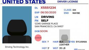 Шофьорска книжка и за автомобила-робот? 