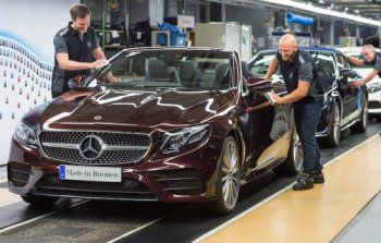 Mercedes стартира производството на E-Class Cabriolet в Бремен