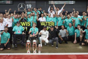 Формула 1: Класиране при отборите след Гран при на Великобритания 2017