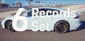 Porsche с рекорди на шест писти (Видео)