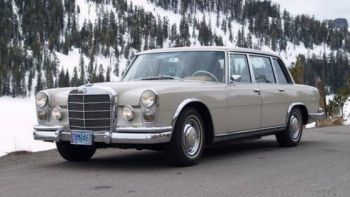 През 1963 г. се появява предшественика на S-klasse, 600 Grosser Mercedes-W100