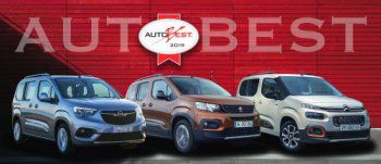 AUTOBEST 2019 за Citroën Berlingo, Opel Combo Life и Peugeot Rifter 