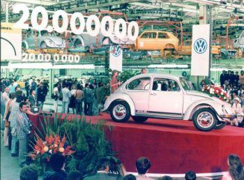 През 1981 г. в Мексико се появява 20-милионния VW Beetle