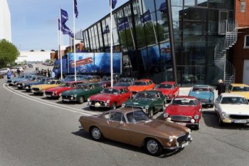 Класиката за безопасност в музея на Volvo