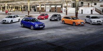 Audi Sport празнува 25 години от пускането на първия Audi RS-модел
