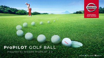 Nissan създаде автономна топка за голф (Видео)