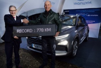 Водородният Hyundai Nexo с нов световен рекорд за автономност